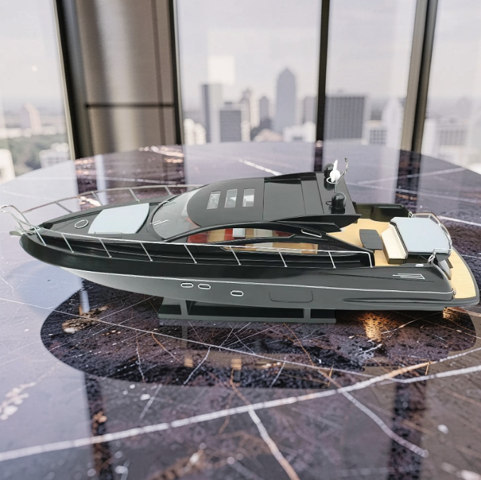 Коллекционная модель яхты Sunseeker Predator 64 Black Коллекционная модель яхты Sunseeker Predator 64 Black
