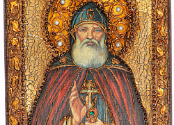 Подарочная икона "Преподобный Илия Муромец, Печерский"