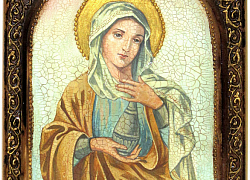 Живописная икона "Святая Равноапостольная Мария Магдалина"