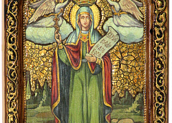 Живописная икона "Святая мученица Параскева Пятница"