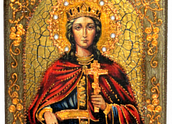 Подарочная икона "Святая великомученица Екатерина"