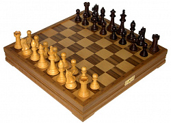 Шахматы классические деревянные утяжеленные
