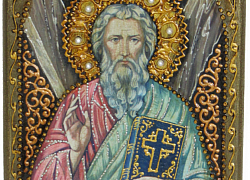 Подарочная икона "Святой апостол Андрей Первозванный"
