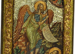 Подарочная икона "Пророк и Креститель Иоанн Предтеча"